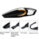 YANTU E03 Car Vacuum Cleaner Mini Handheld Portable Vacuum Car Vacuum Cleaner Wired 80W Black Gold