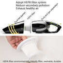 YANTU E03 Car Vacuum Cleaner Mini Handheld Portable Vacuum Car Vacuum Cleaner Wired 80W Black Gold