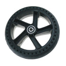 Electric Scooter Aluminum Wheel + Shock-Absorbing Rubber Honeycomb Tire Set For Ninebot ES1 / ES2 / ES3 / ES4