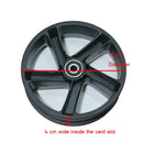 Electric Scooter Aluminum Wheel + Shock-Absorbing Rubber Honeycomb Tire Set For Ninebot ES1 / ES2 / ES3 / ES4