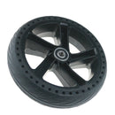 Electric Scooter Aluminum Wheel + Shock-Absorbing Rubber Honeycomb Tire Set For Ninebot ES1 / ES2 / ES3 / ES4