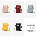 T6035 Multifunctional Lady Shoulder Bag Mini Messenger Mobile Phone Bag(Red)