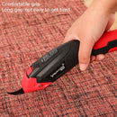 YOURTOOLS Y4005 12W Charging Version Tungsten Steel Electric Scissors Clothing Leather Carpet Trimming Scissors, Battery Capacity: 2500mAh (Gray)