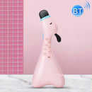 Children Bluetooth Microphone Singing Music Toys(Pink)