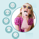Children Bluetooth Microphone Singing Music Toys(Pink)