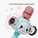 QT-6006 Children Singing Machine With Microphone Integrated Wireless Household Microphone Toy(Green)