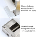 2 PCS Aluminum Screen Window Door Lock Child Protection Safety Lock Anti-theft Stopper(Hex Key)
