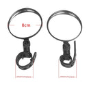 2 PCS For Xiaomi Scooter Rear View Mirror Bicycle Mirror(Round)
