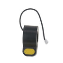 Scooter Thumb Throttle Finger Dial Accelerator for Ninebot MAX G30(Yellow)