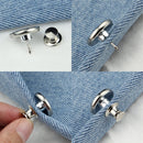 20 PCS 17mm Jeans Buttons Nail-Free Adjustable And Detachable Buttons, Colour: Style 26