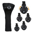 3 in 1 No.1 / No.3 / No.5 Clubs Protective Cover Golf Club Head Cover(Blue)
