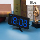 6615A LED Electronic Clock Smart Digital Table Clock(Blue)