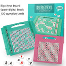 Children Game Chess Portable Storage Box Parent-Child Interaction Decompression Puzzle Board Game Toy(Green)