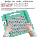 Children Game Chess Portable Storage Box Parent-Child Interaction Decompression Puzzle Board Game Toy(Red)