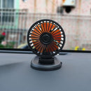 F409 Car Fan General Car Shaking Head Fan(Cigarette Lighter Port 24V)