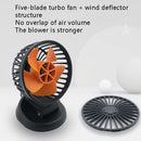 F409 Car Fan General Car Shaking Head Fan(Cigarette Lighter Port 24V)