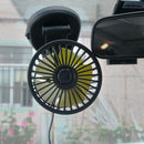 F409 Car Fan General Car Shaking Head Fan(USB Interface 5V)