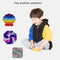 5 PCS Children Math Logic Educational Toys Silicone Pressing Parent-Child Game, Style: Unicorn (Rainbow)