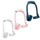G2 Hanging Neck Leafless Fan Outdoor Student Sports Mini USB Silent Fan, Colour: 4000MAH Night Green