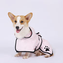 Dog Water Absorbing Towel Cat Bath Towel Bathrobes Pet Supplies S(Blue)