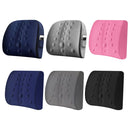Lumbar Cushion Office Maternity Seat Cushion Car Lumbar Memory Foam Lumbar Pillow,Style: Standard (Black)