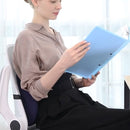 Lumbar Cushion Office Maternity Seat Cushion Car Lumbar Memory Foam Lumbar Pillow,Style: Standard (Black)