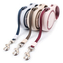 Pet Automatic Telescopic Traction Rope Dog Rope Dog Chain 5m(Black Blue)