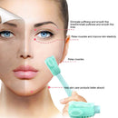 7 PCS Hand-Held Silicone Cleansing Brush And Mask Brush Pink Single Head