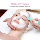 7 PCS Hand-Held Silicone Cleansing Brush And Mask Brush Green Single Head