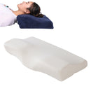 Butterfly Shape Memory Foam Snorked Pillow Slow Rebound Health Care Cervical Pillow, Dimensions: 50x30x10x6cm(Full Star Gold Dot)