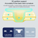 Butterfly Shape Memory Foam Snorked Pillow Slow Rebound Health Care Cervical Pillow, Dimensions: 50x30x10x6cm(Water Molecule)