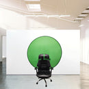 75cm EY-068 Green Background Cloth Folding ID Photo Green Screen Video Backdrop Board For E-Sports Chair