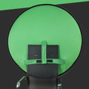 75cm EY-068 Green Background Cloth Folding ID Photo Green Screen Video Backdrop Board For E-Sports Chair