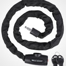 WEST BIKING 0705042 Bicycle Anti-Theft Key Lock Mountain Bike Motorcycle Chain Lock, Specification: 0.9M