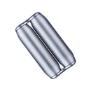 Metal Reduced Pressure Roller Hand Palm Care Massage Decompression Toys(Silver)