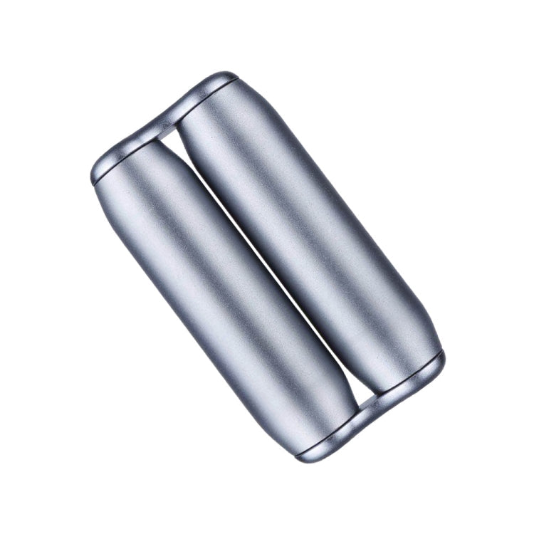 Metal Reduced Pressure Roller Hand Palm Care Massage Decompression Toys(Silver)