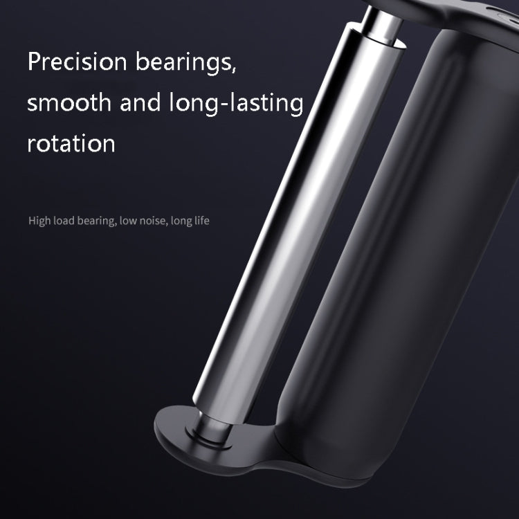 Metal Reduced Pressure Roller Hand Palm Care Massage Decompression Toys(Black)