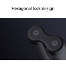 Metal Reduced Pressure Roller Hand Palm Care Massage Decompression Toys(Red)