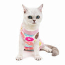 Female Cat Breathable And Anti-Licking Sterilization Clothing, Size: S(Donut)