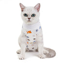 Female Cat Breathable And Anti-Licking Sterilization Clothing, Size: XL(Football)