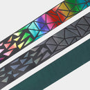 WEST BIKING Bicycle Volorful Handlebar Straps Shock Absorption PU Non-Slip Handlebar Wrap Riding Equipment(Reflective Shadow)