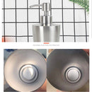SH105 304 Stainless Steel Dish Washing Liquid Bottle Hand Sanitizer Bottle Manual Soap Dispenser