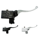 Motorcycle Modification Accessories Pump Assembly Front Hydraulic Brake Oil Pump(White Handle Black Pump)