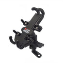 N-STAR NJN001 Motorcycle Bicycle Compatible Mobile Phone Bracket Aluminum Accessories Riding Equipment(With L Head)