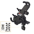 N-STAR NJN001 Motorcycle Bicycle Compatible Mobile Phone Bracket Aluminum Accessories Riding Equipment(With Thin Rod Ball Head)