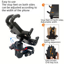N-STAR NJN001 Motorcycle Bicycle Compatible Mobile Phone Bracket Aluminum Accessories Riding Equipment(With Long Stitch)