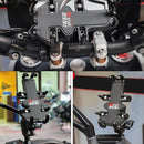 N-STAR NJN001 Motorcycle Bicycle Compatible Mobile Phone Bracket Aluminum Accessories Riding Equipment(With L Head)