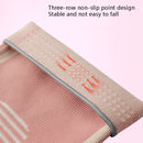 Sports Knee Pads Training Running Knee Thin Protective Cover, Specification: S(Pink Silicone Non-slip)