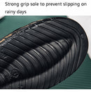 Large Size Sandals Summer Men Flip Flop Outdoor Hole Shoes Beach Shoes, Size: 40(Black)