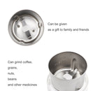 HAEGER Small Grinder Household Automatic Coffee Grinder EU Plug(White)